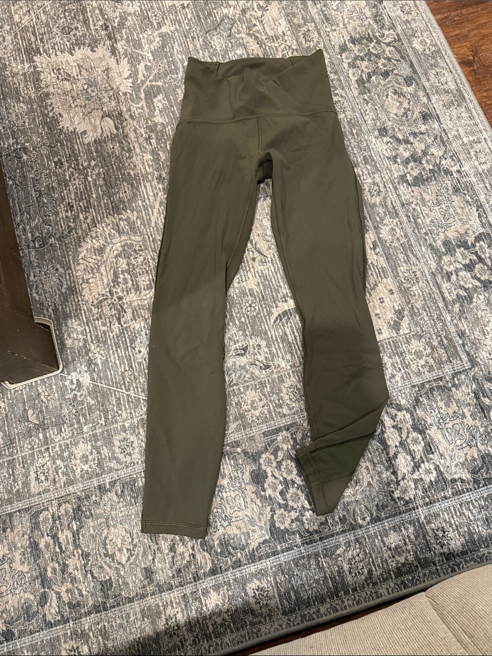 lululemon athletica Olive Green High-Rise Leggings